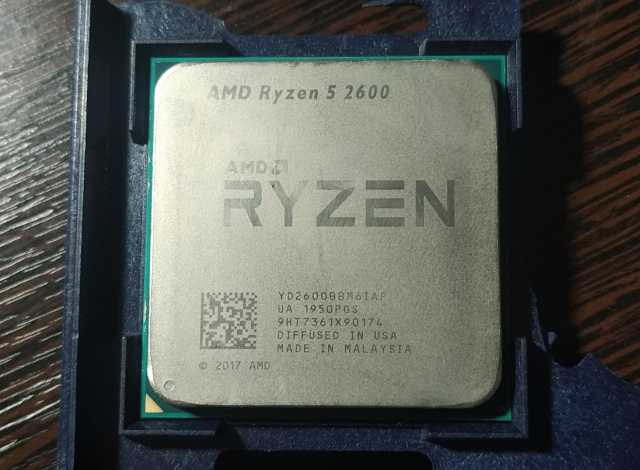Продам: Процессор AMD Ryzen 5 2600; 3400МГц; 3,9GHz
