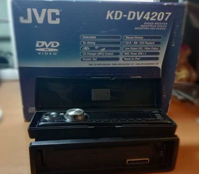 Продам: Автомагнитола JVC KD-DV4207
