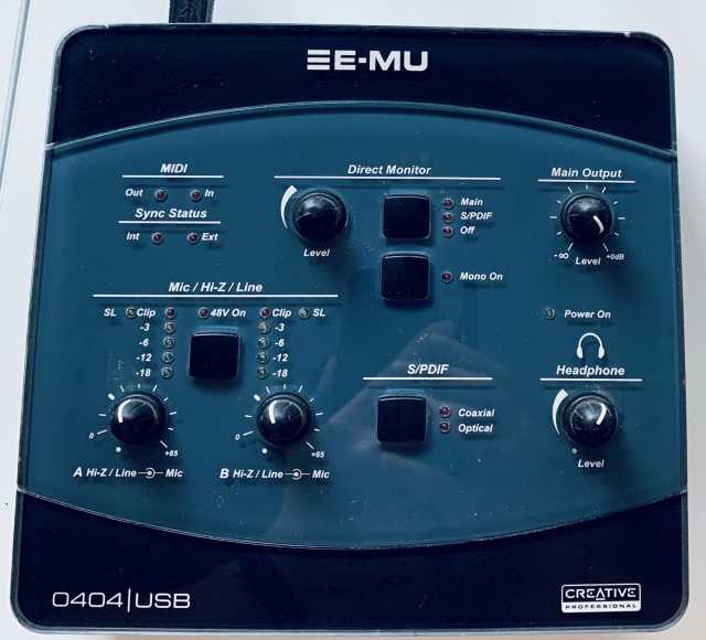 Продам: Звуковая карта Е-MU 0404 USB