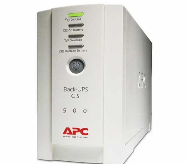 Продам: Ибп APC Back-UPS CS 500