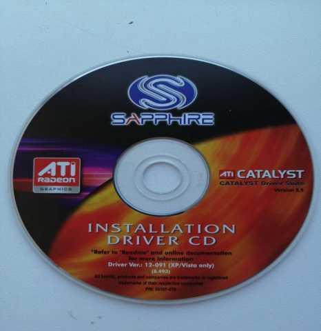 Продам: Sapphire installation driver CD