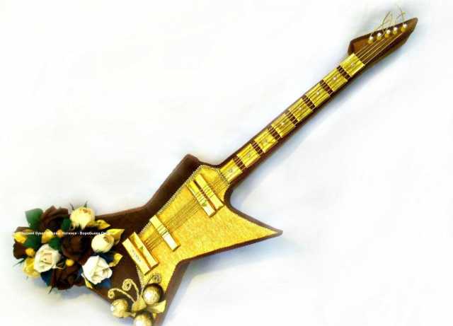 Продам: Гитара из конфет - оригинальный подарок музыканту