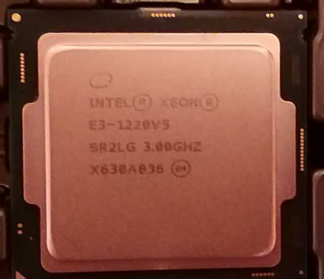 Продам: Процессор Xeon E3-1220v5