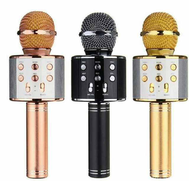 Продам: Микрофон-караоке-колонка, разные цвета. Новые