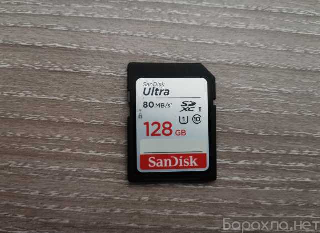 Продам: Карта памяти SanDisk Ultra SDXC UHS-I 128GB