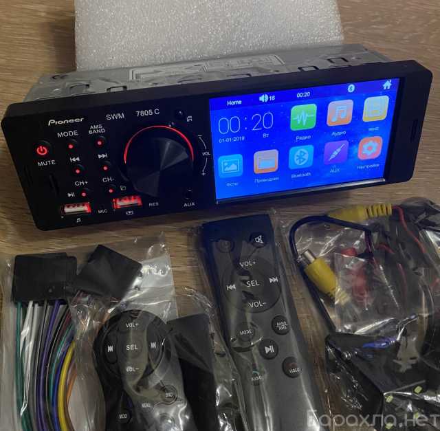 Продам: Магнитола Pioneer с камерой з.в Bluetooth USB AUX