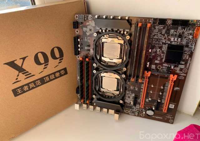 Продам: Сборка Мощная X99 +2CPU 2650V3 40Ядер + 128GB DDR4