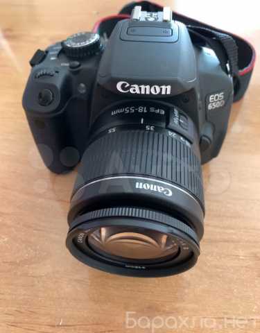 Продам: Зеркальный фотоаппарат canon 650d