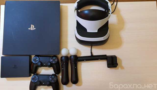 Продам: PS4 PRO + PS VR + 146 игр